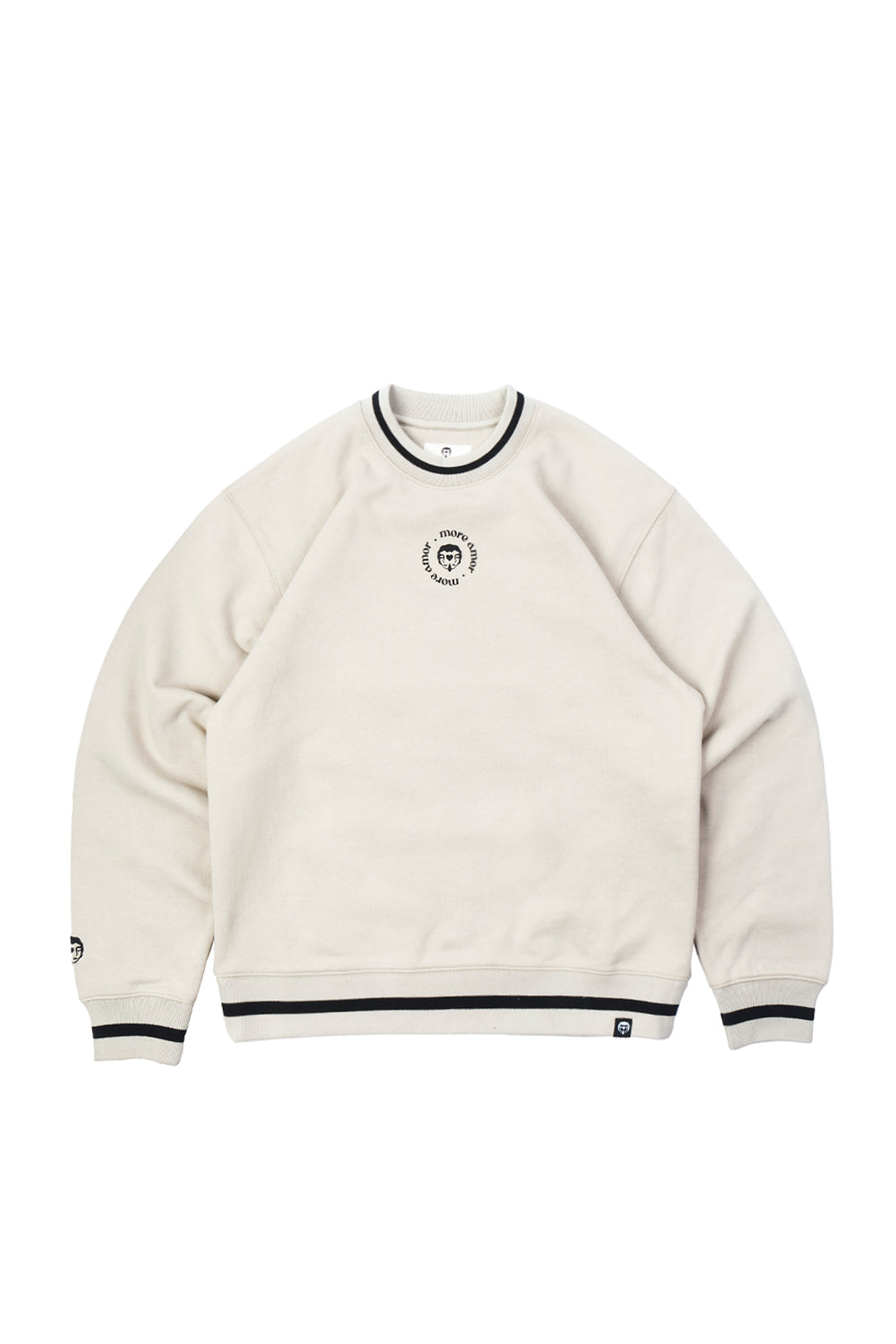 Polerón Crewneck sin Gorro Ecru | More Amor