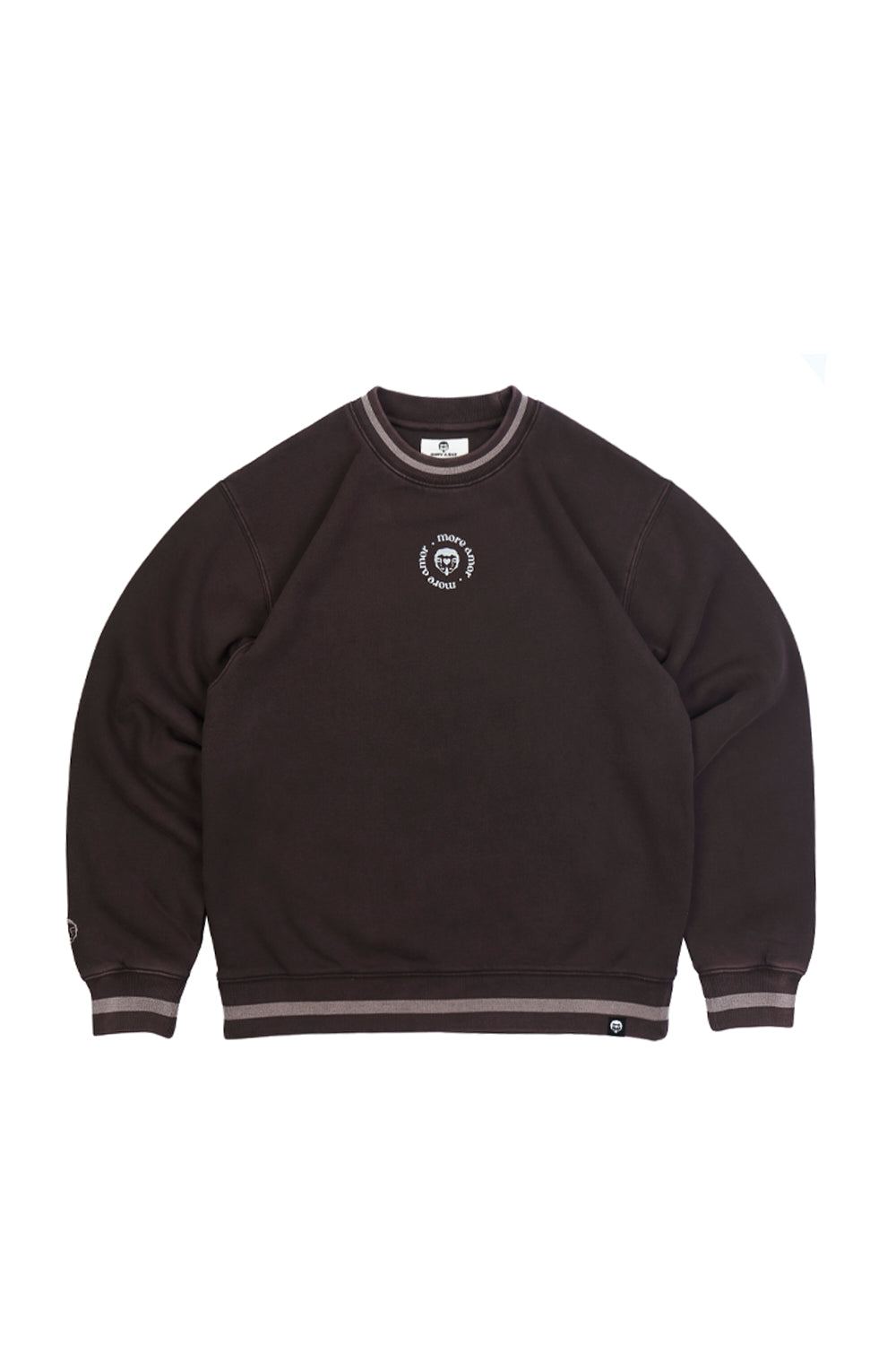 Crewneck Sin Gorro Logo Café | more amor