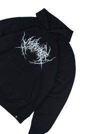 Polerón con Gorro Neotribal Chest Negro | Simon Noctem