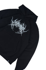 Polerón con Gorro Neotribal Chest Negro | Simon Noctem