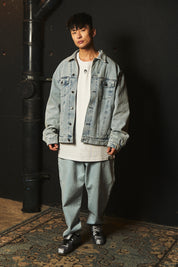 Denim Chaqueta Celeste | more amor