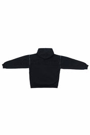 Polerón con Gorro Full Back Negro 450 gr | more amor