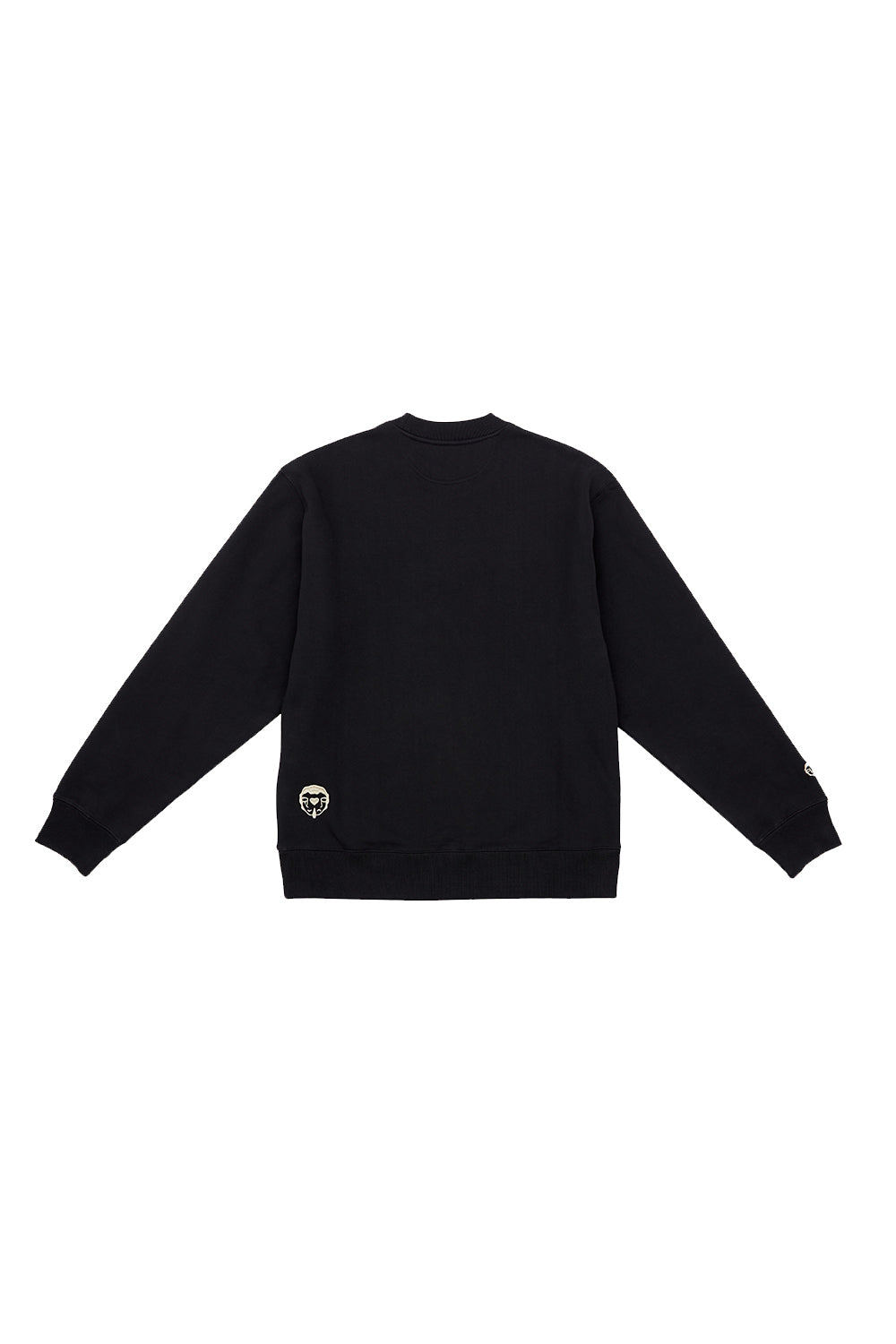 Polerón Crewneck sin Gorro Mujer Skull Negro | Max Costabal