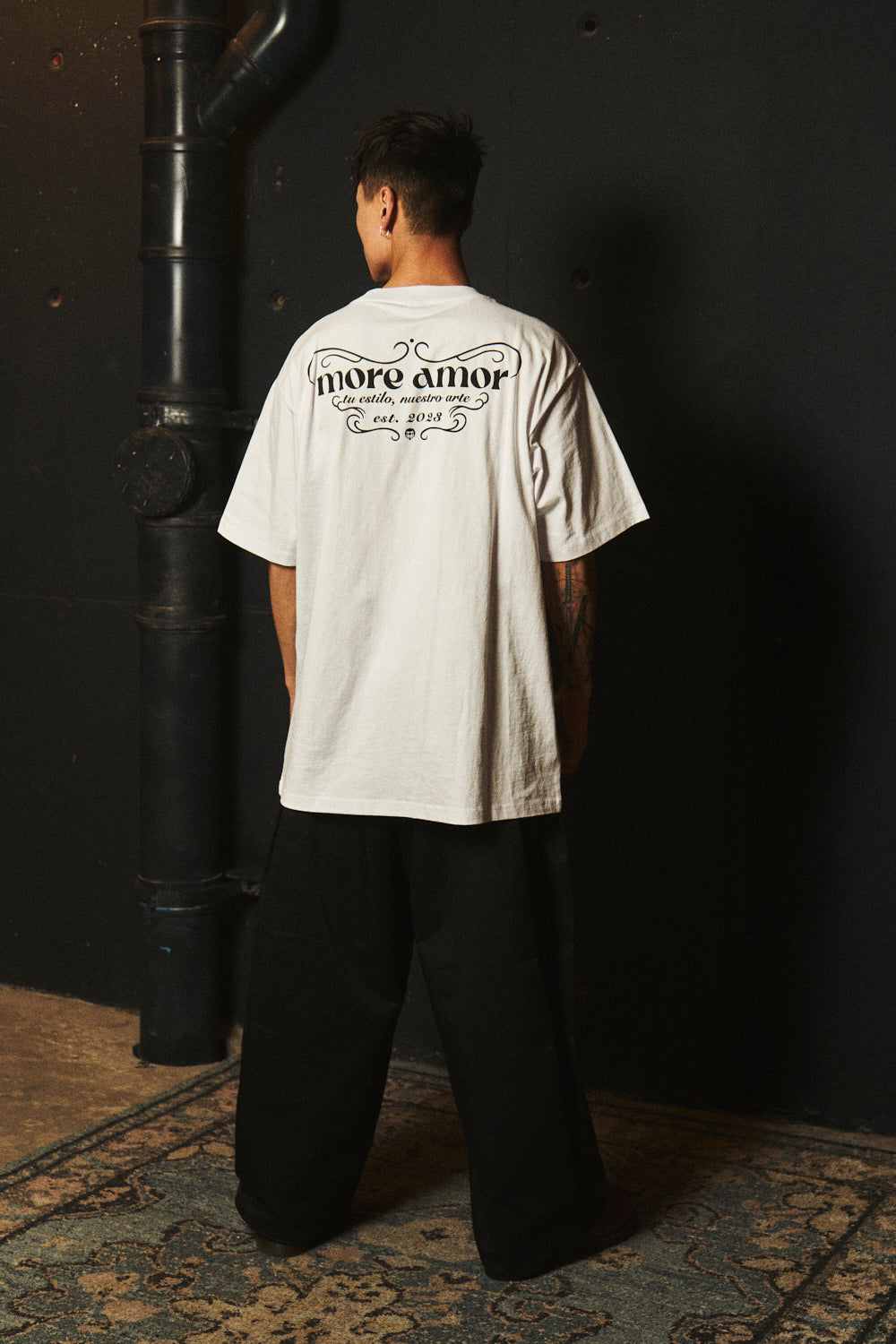 Polera Filigree Blanco Hombre | more amor