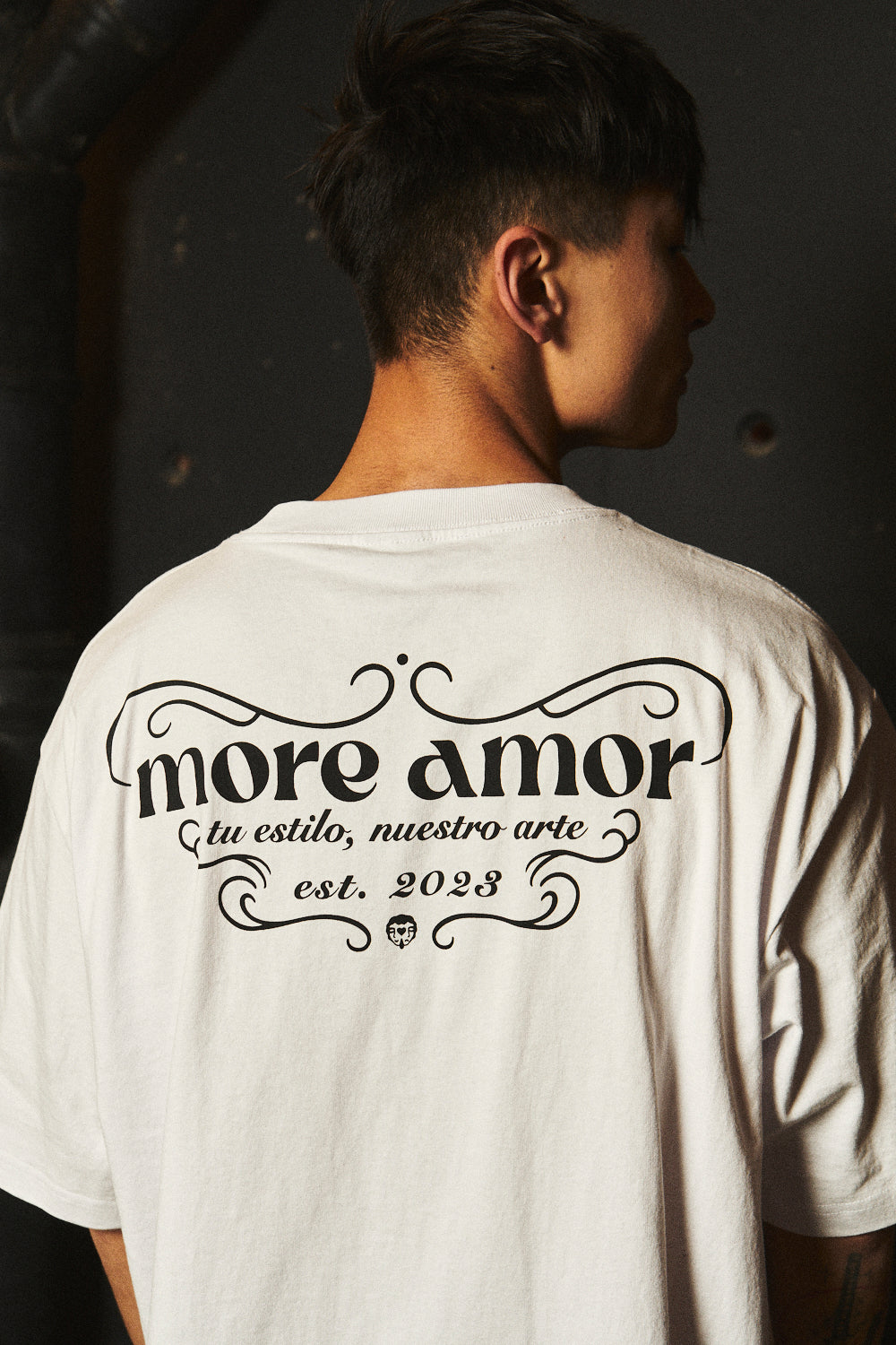 Polera Filigree Blanco Hombre | more amor