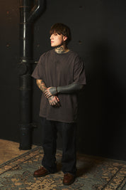 Polera Tiger&Snake Gris | Dimedarko