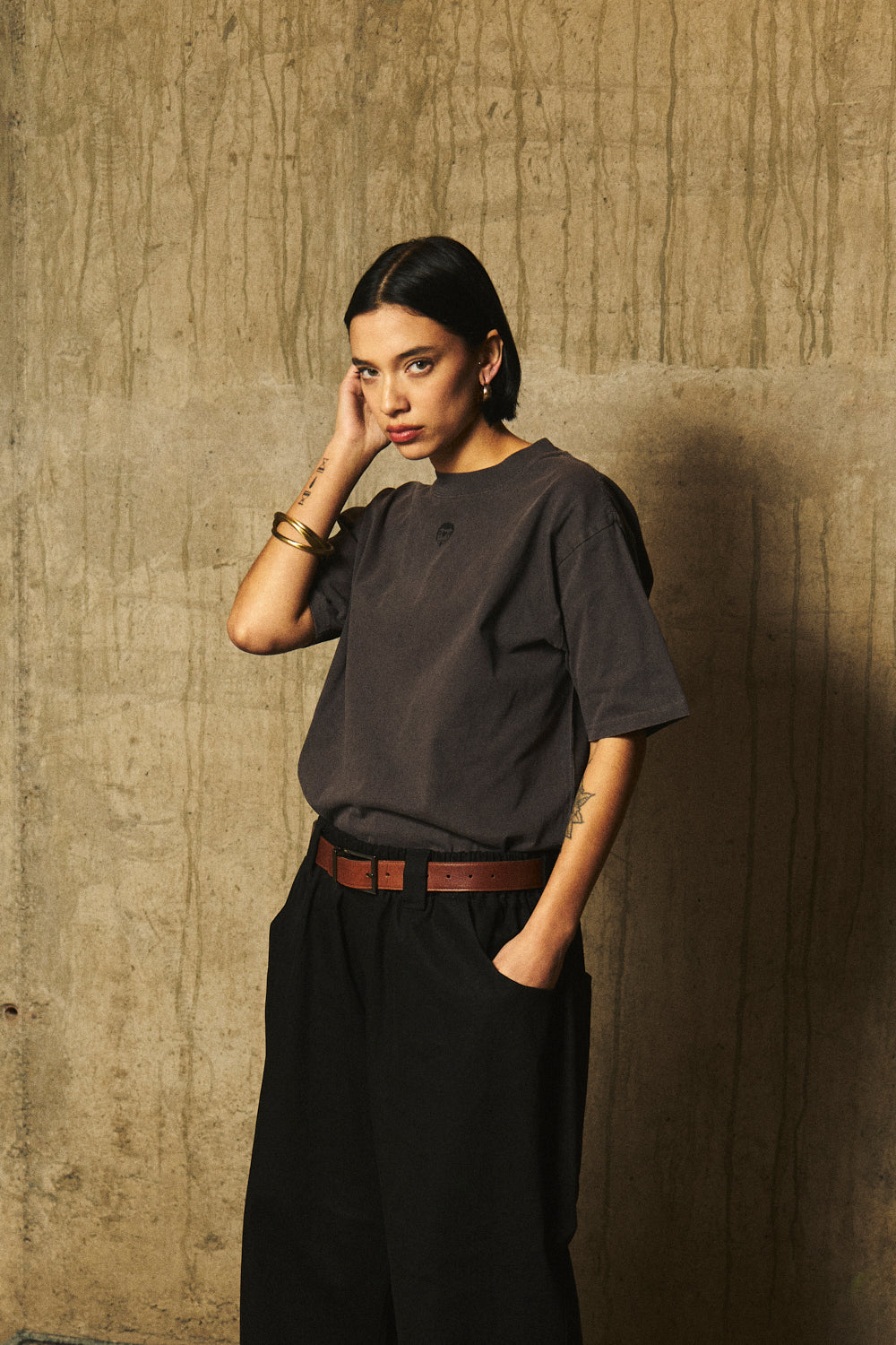 Polera Filigree Gris | more amor