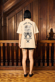 Polera Lady Vase Ecru Mujer | La Petite Mort