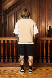 Chaleco Sleeveless Classy GrandPa Ecru | more amor