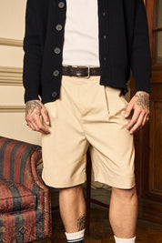 Short Classy Basic Ecru | more amor