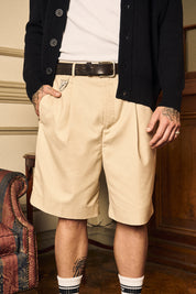 Short Classy Basic Ecru | more amor