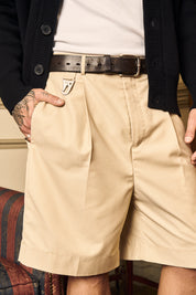 Short Classy Basic Ecru | more amor