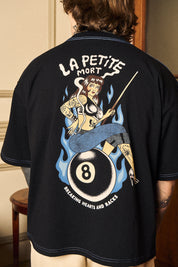 Polera Hearts&Racks Boxy Fit Negra | La Petite Mort