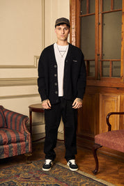 Chaleco Classy Cardigan Negra | more amor