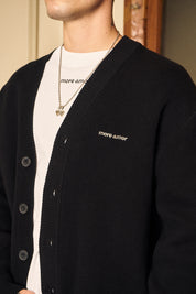 Chaleco Classy Cardigan Negra | more amor