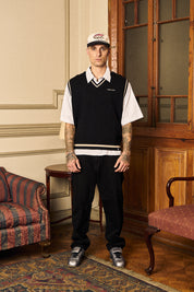 Chaleco Sleeveless Classy GrandPa Negra | more amor