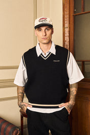 Chaleco Sleeveless Classy GrandPa Negra | more amor