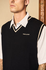 Chaleco Sleeveless Classy GrandPa Negra | more amor