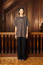 Polera Wild As Heck Gris Mujer | La Petite Mort