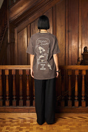 Polera Wild As Heck Gris Mujer | La Petite Mort