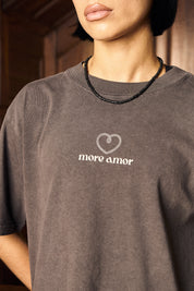 Polera Wild As Heck Gris Mujer | La Petite Mort