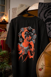 Polera 250 gr Red Rajin Negro | Pablo Esquivel