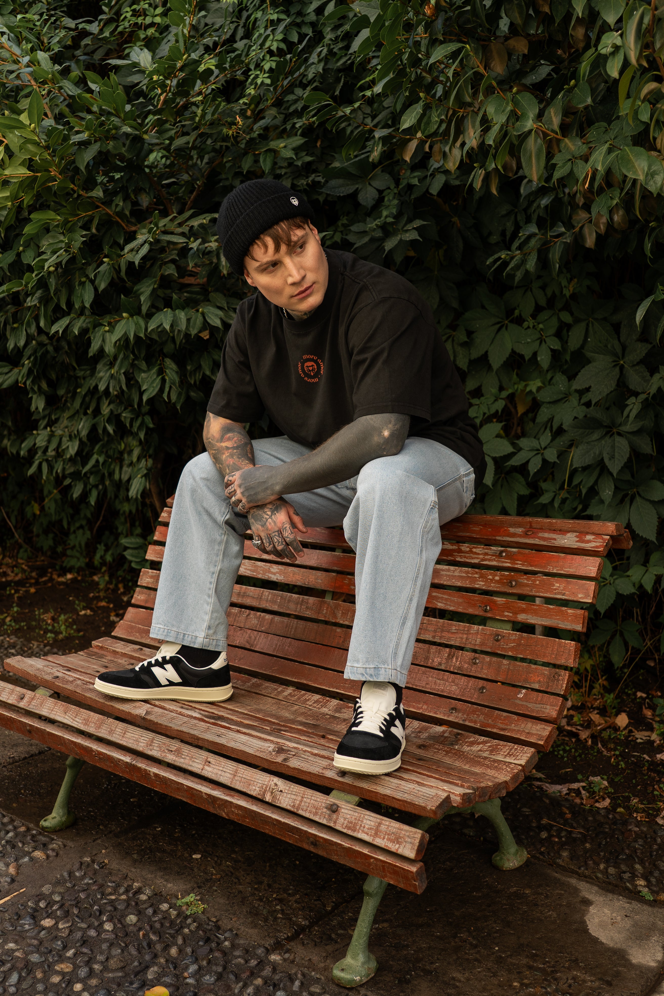 Polera 250 gr Red Rajin Negro | Pablo Esquivel