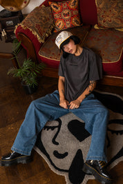 Polera 250gr Gris Oversize | More Amor
