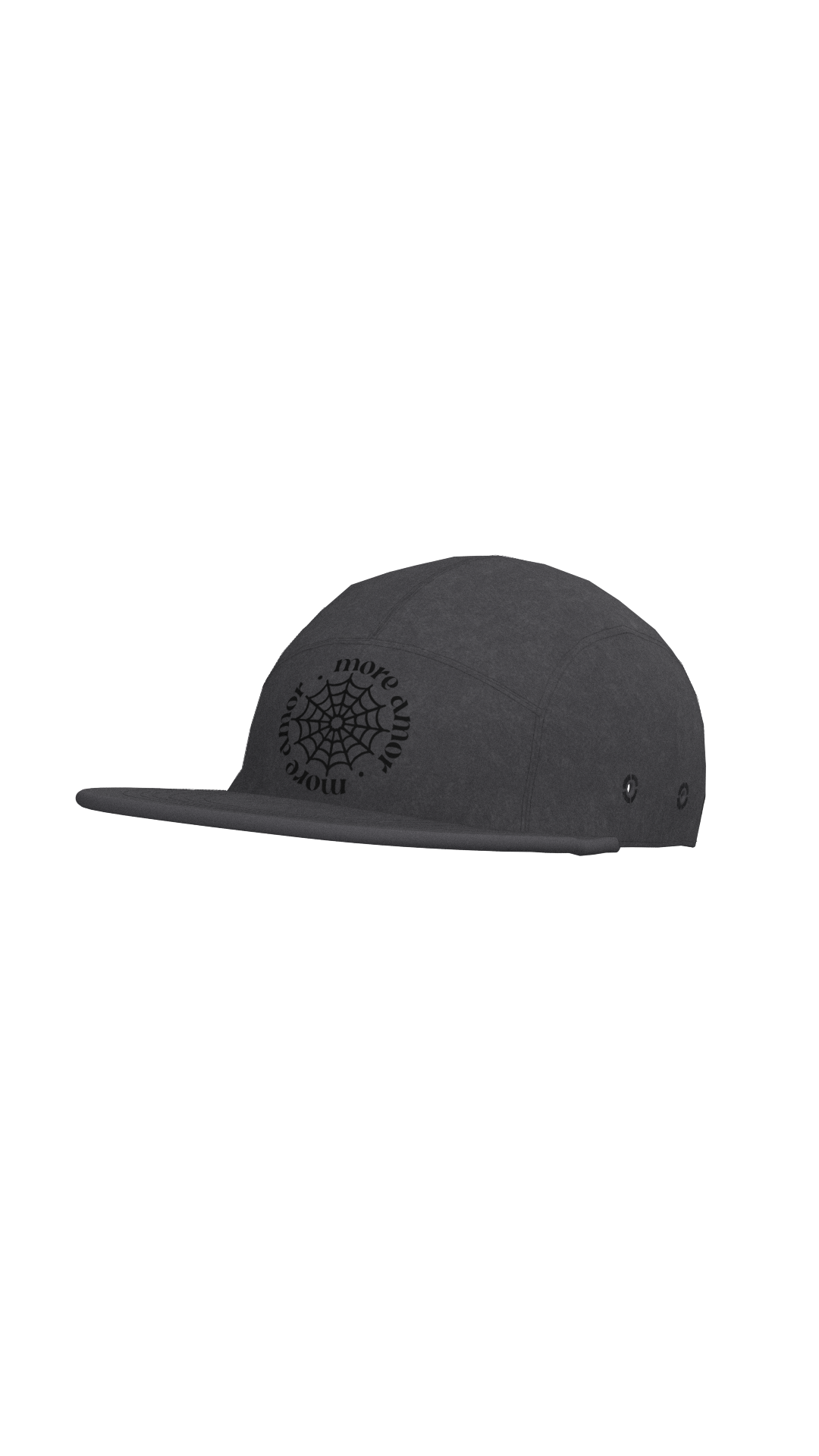 Jockey Five Panel SpiderWeb Gris Hombre | Dimedarko