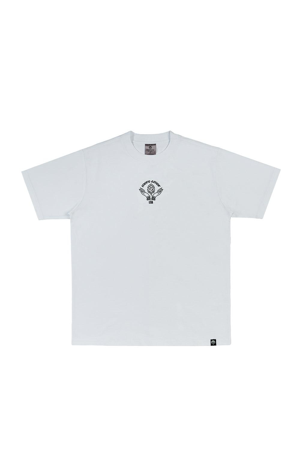 Polera Just Chilling Blanca Idraw_YouHappy | more amor x LOA