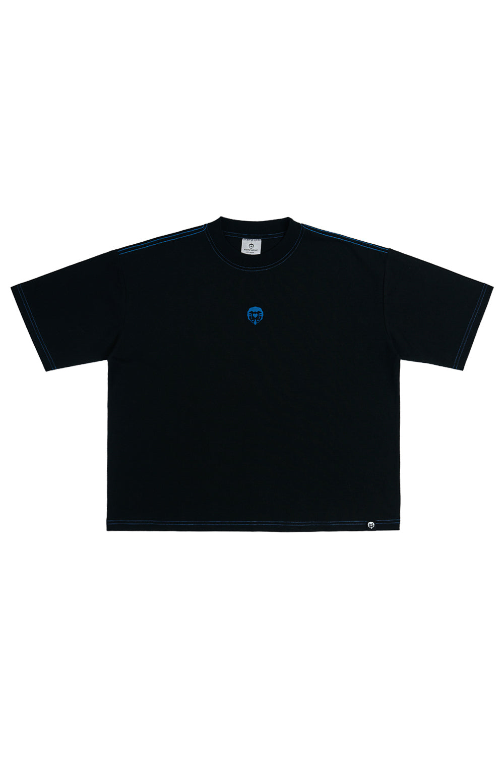 Polera Hearts&Racks Boxy Fit Negra | La Petite Mort