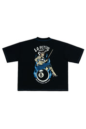 Polera Hearts&Racks Boxy Fit Negra | La Petite Mort