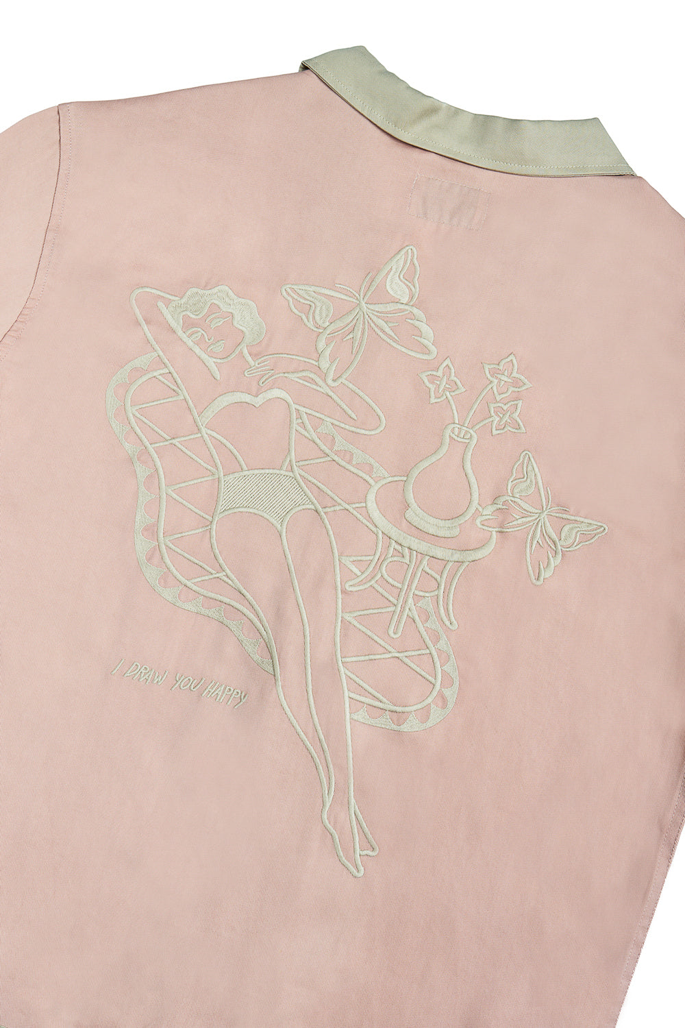 Camisa Just Chilling Rosado Idraw_YouHappy Mujer |more amor x  LOA