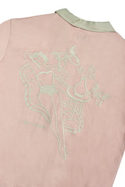 Camisa Just Chilling Rosado Idraw_YouHappy Mujer |more amor x  LOA