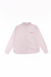 Camisa ML Classy Stripes Boxy Fit Rosado Mujer | more amor