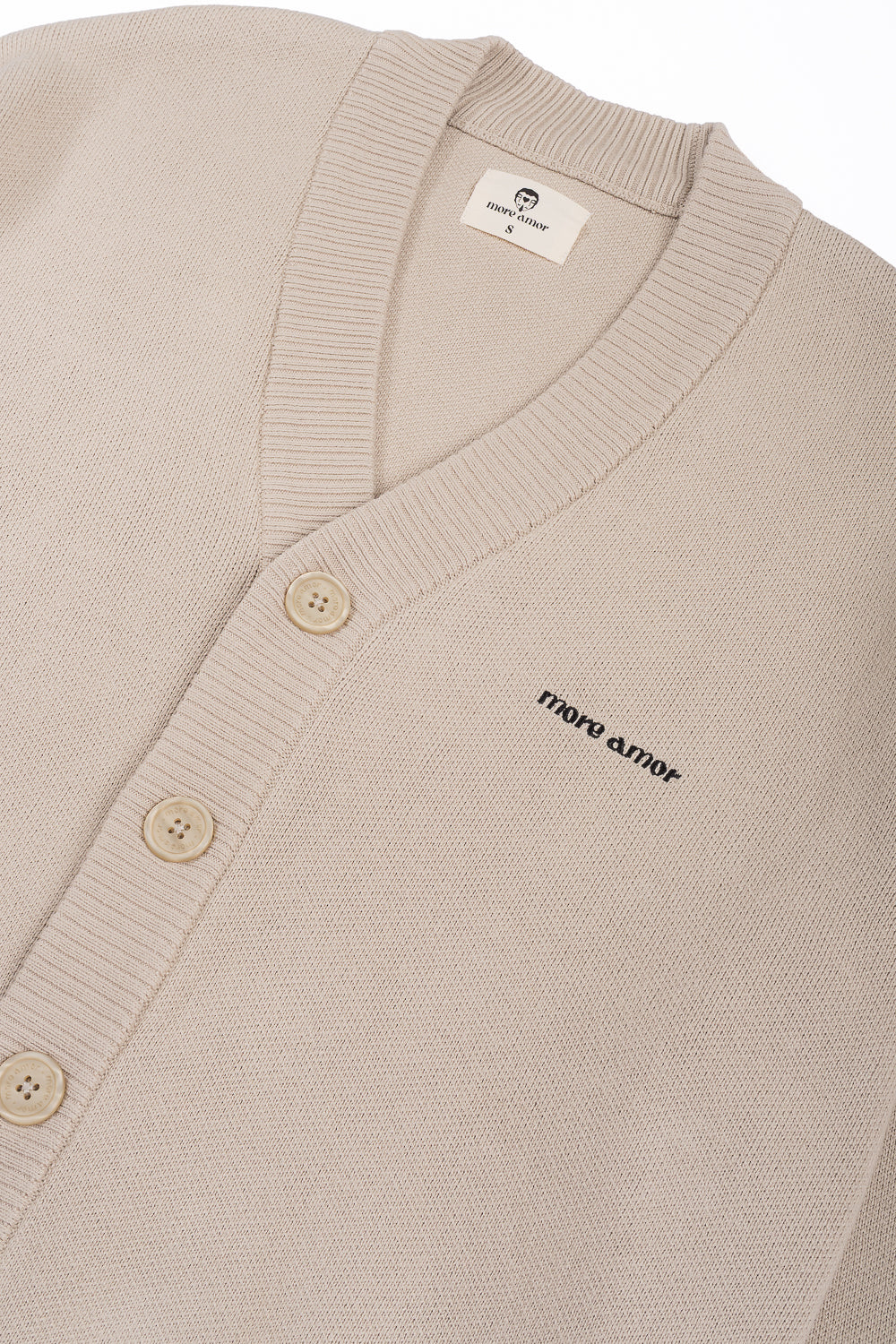 Chaleco Classy Cardigan Ecru | more amor