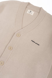 Chaleco Classy Cardigan Ecru | more amor