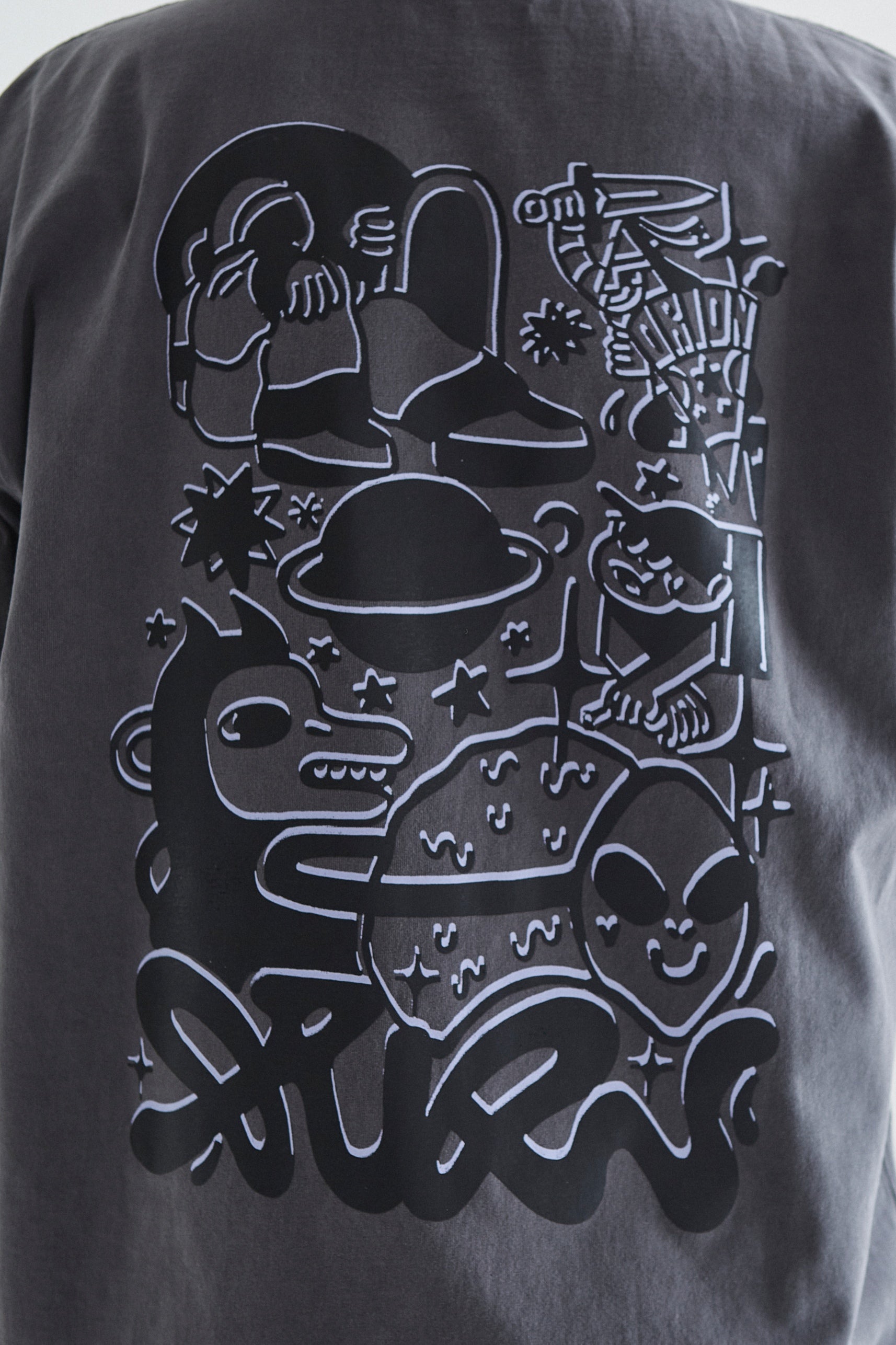 Polera Heavy Gris | CEAESE