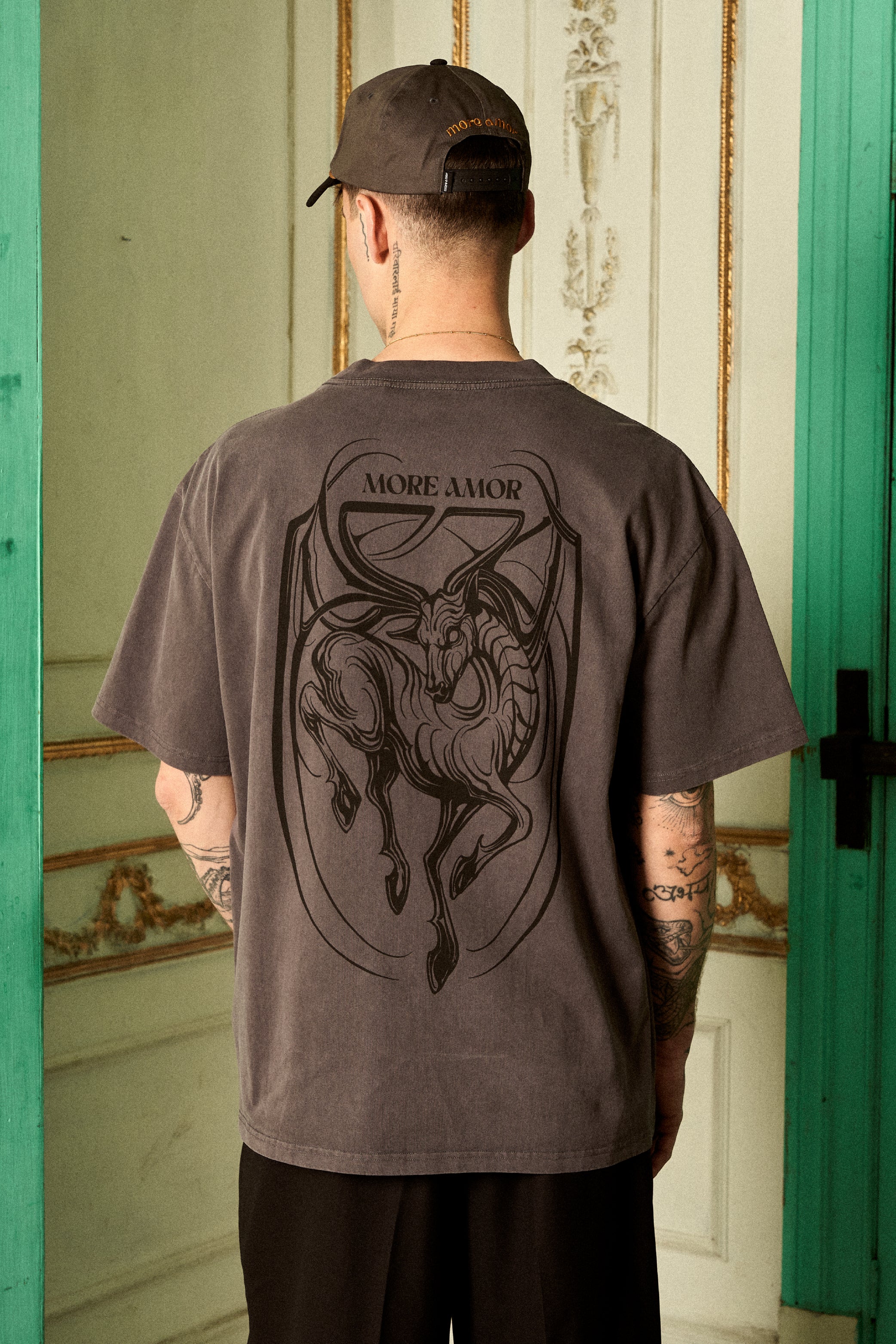 Polera Stag Gris | Oscar Conejeros