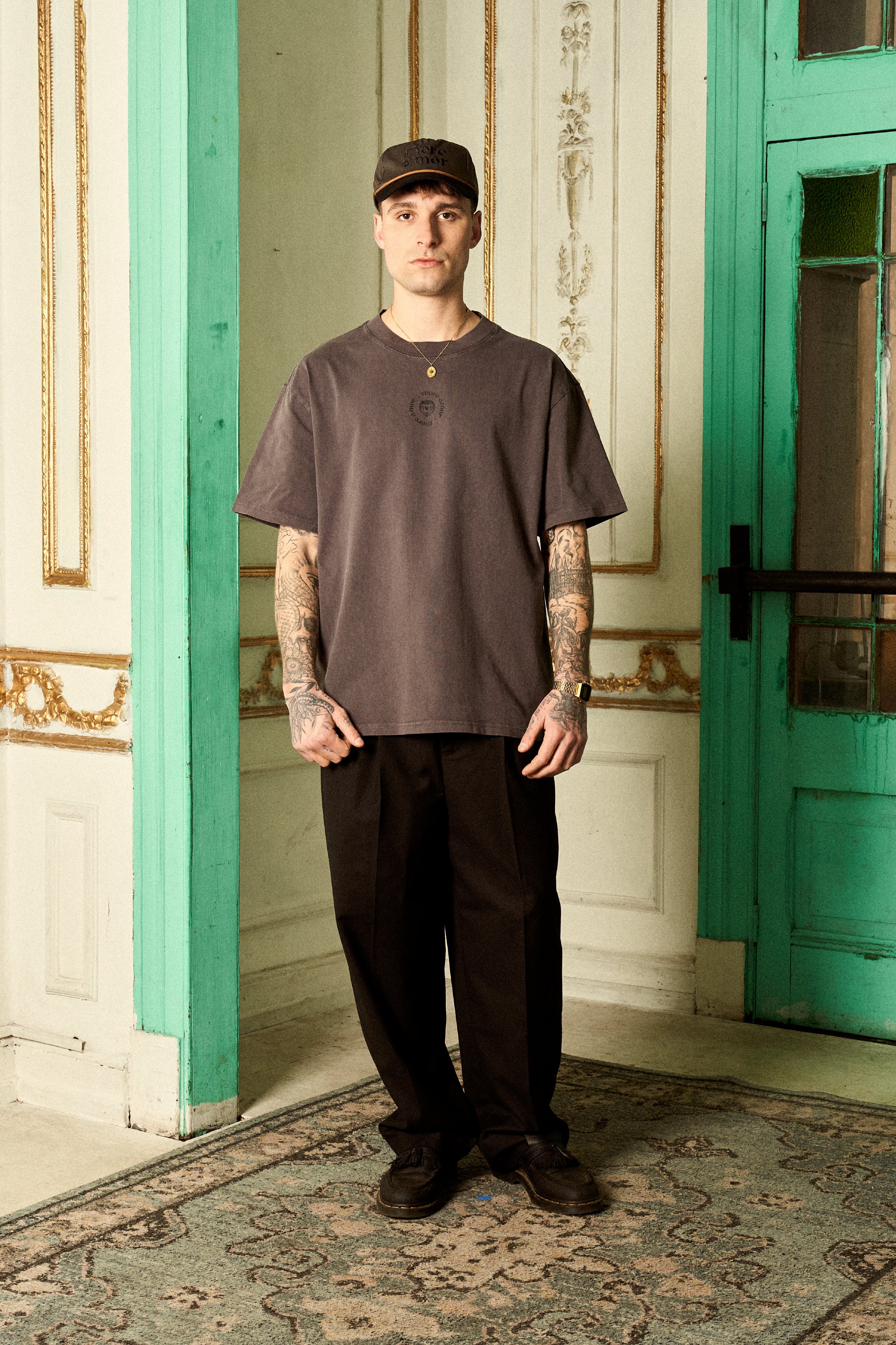 Polera Stag Gris | Oscar Conejeros