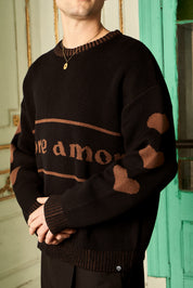 Chaleco Retro Hearts Negro | more amor