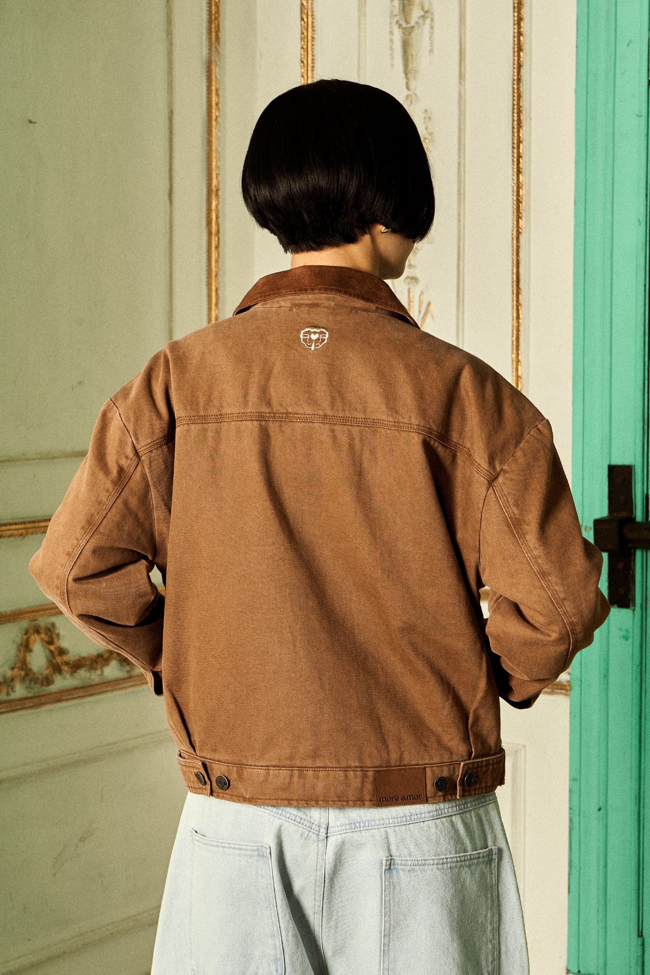 Chaqueta Heart Worker Café Mujer | more amor