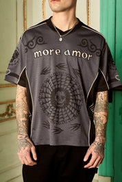 Polera Skull Web Negro | Frezsttt