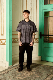 Polera Skull Web Negro | Frezsttt