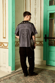 Polera Skull Web Negro | Frezsttt
