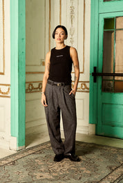 Pantalón Lana Gris Mujer | more amor