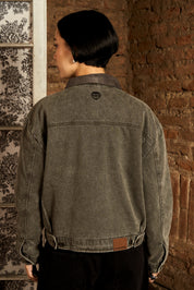 Chaqueta Heart Worker Gris Mujer | more amor