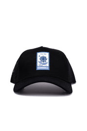 Jockey Ball Cap Nanai Grulla Negro Frontal