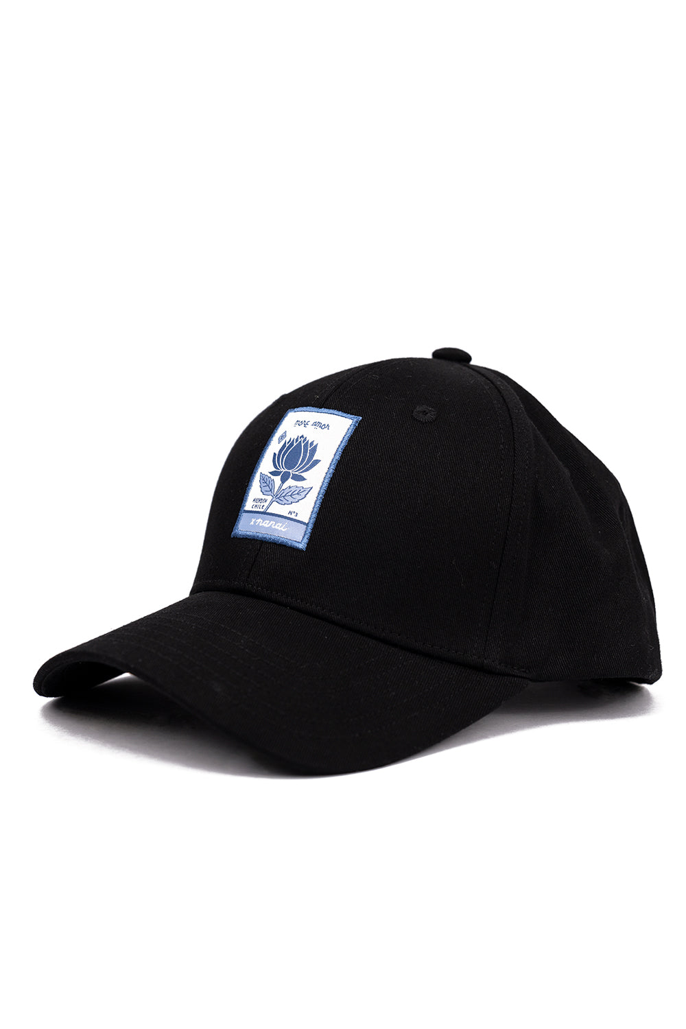 Jockey Ball Cap Nanai Grulla Negro Lado