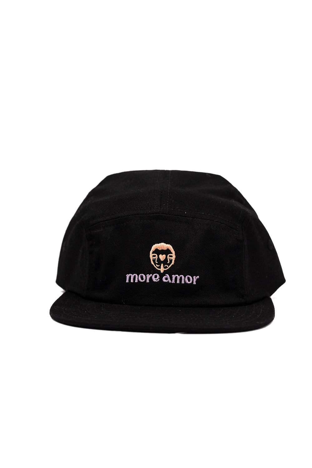 Jockey Five Panel More Amor Negro Frontal